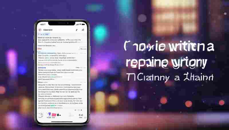 如何利用ChatGPT手机App进行创作写作 如何利用ChatGPT手机App进行创作写作