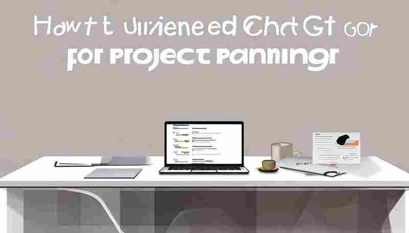 如何利用ChatGPT制作项目计划书