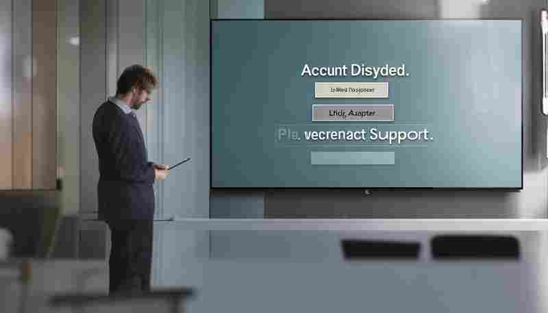 ChatGPT登录时提示账号被禁用,该如何处理 ChatGPT登录时提示账号被禁用,该如何处理