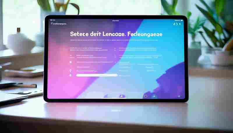 如何在iPad上设置ChatGPT的默认语言