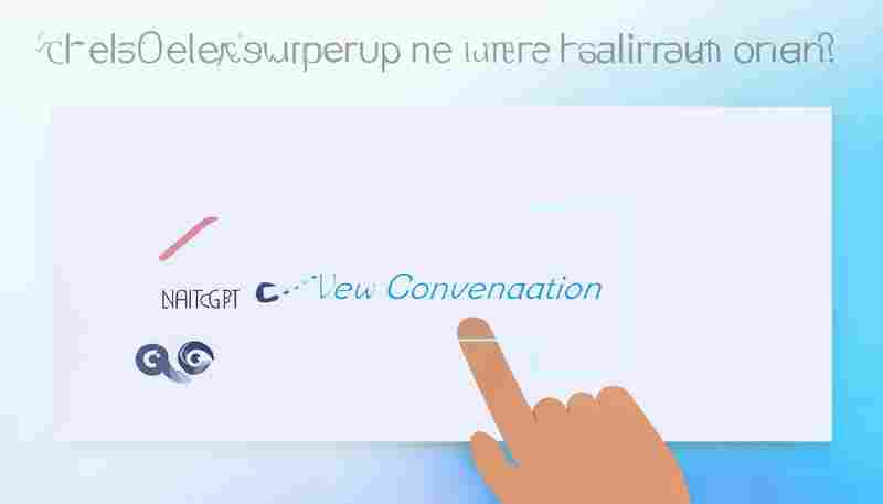 在ChatGPT中打开新对话的步骤是什么