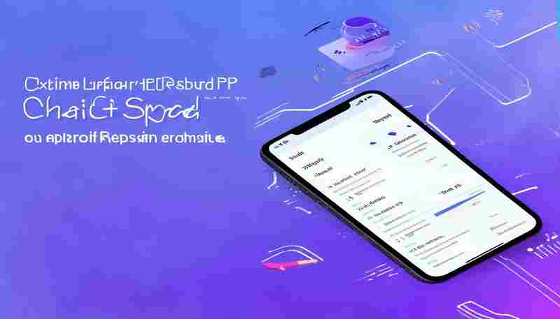 手机上如何提高ChatGPT的响应速度