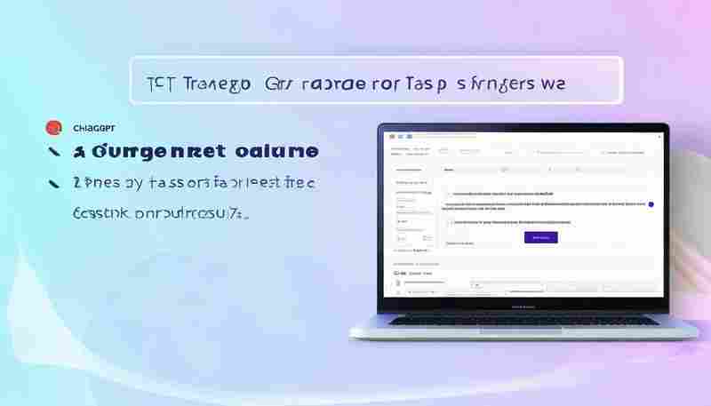 如何在ChatGPT网页版创建任务或项目