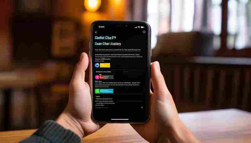 iPhone用户如何清除ChatGPT的聊天历史记录 iPhone用户如何清除ChatGPT的聊天历史记录