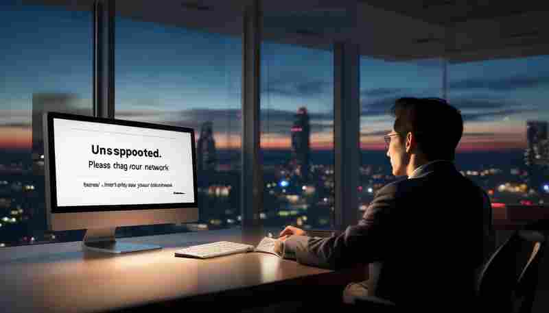 注册ChatGPT时显示不支持,是否需要更换网络 注册ChatGPT时显示不支持,是否需要更换网络