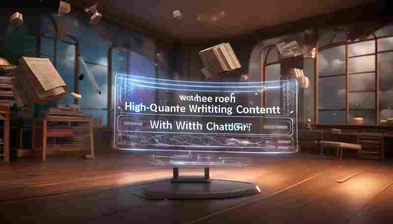 如何让ChatGPT生成高质量的写作内容 如何让ChatGPT生成高质量的写作内容