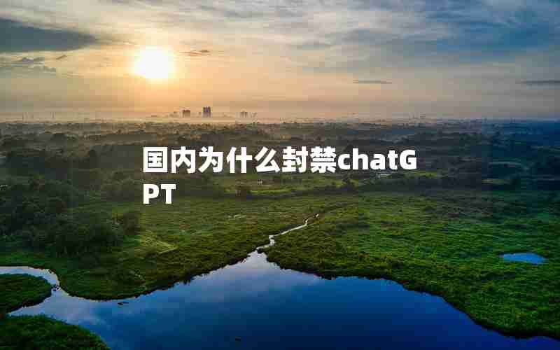 国内为什么封禁chatGPT