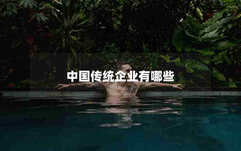 中国传统企业有哪些 中国传统企业有哪些