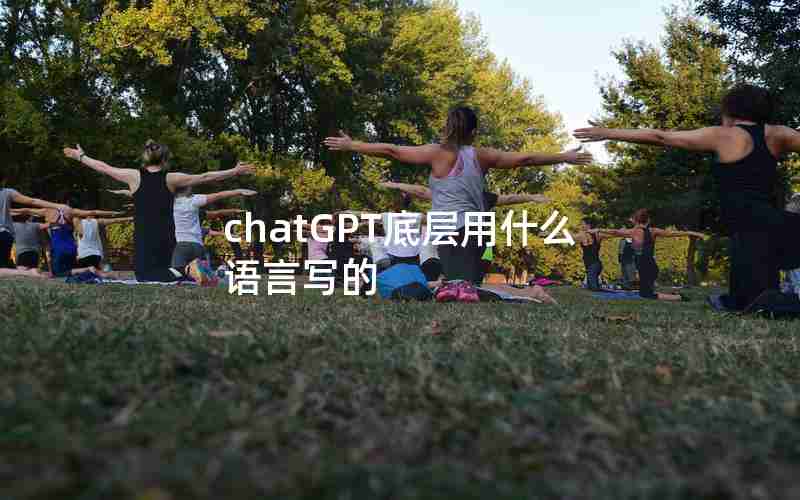 chatGPT底层用什么语言写的