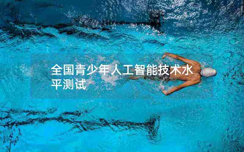 全国青少年人工智能技术水平测试