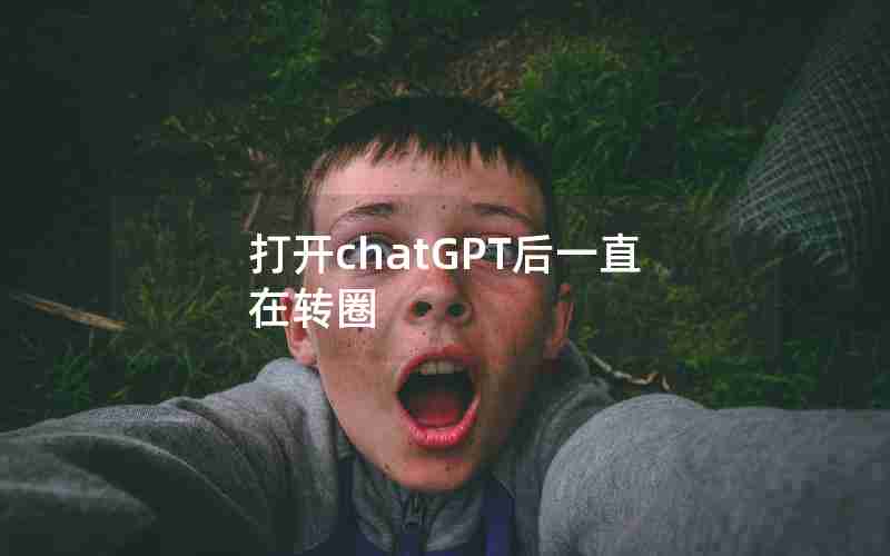 打开chatGPT后一直在转圈 打开chatGPT后一直在转圈