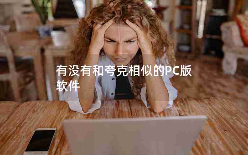 有没有和夸克相似的PC版软件 有没有和夸克相似的PC版软件