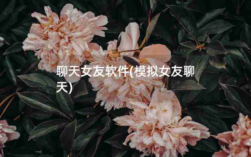 聊天女友软件(模拟女友聊天) 聊天女友软件(模拟女友聊天)