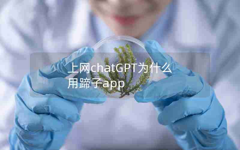 上网chatGPT为什么用蹄子app 上网chatGPT为什么用蹄子app