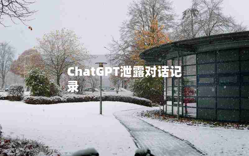ChatGPT泄露对话记录 ChatGPT泄露对话记录