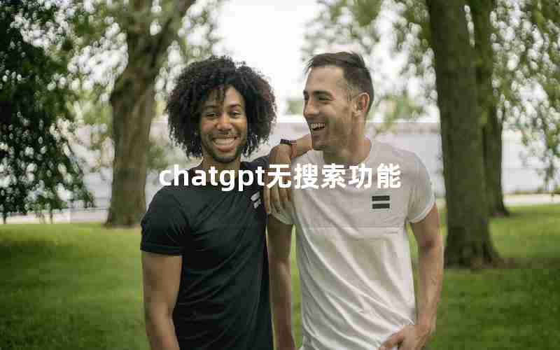 chatgpt无搜索功能 chatgpt无搜索功能