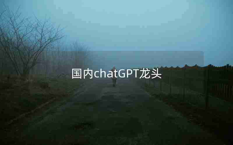 国内chatGPT龙头