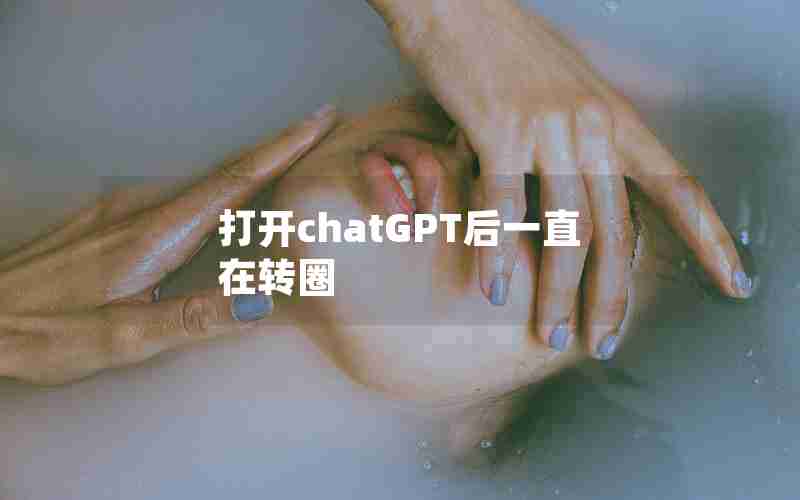 打开chatGPT后一直在转圈