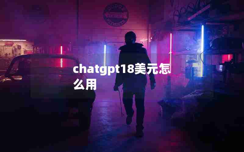 chatgpt18美元怎么用