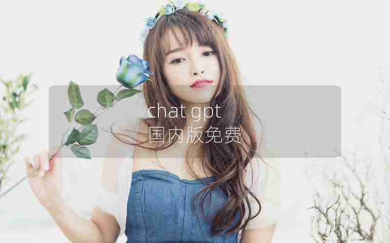 chat gpt 国内版免费 chat gpt 国内版免费