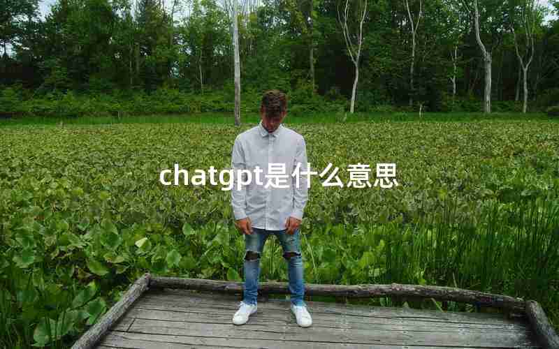 chatgpt是什么意思 chatgpt是什么意思