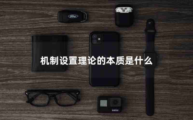 机制设置理论的本质是什么