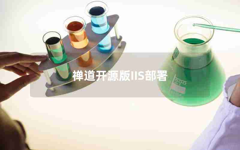 禅道开源版IIS部署
