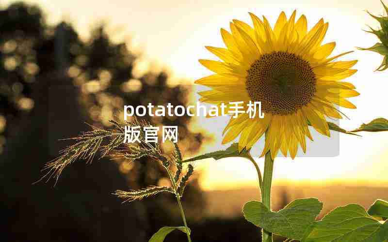potatochat手机版官网 potatochat手机版官网