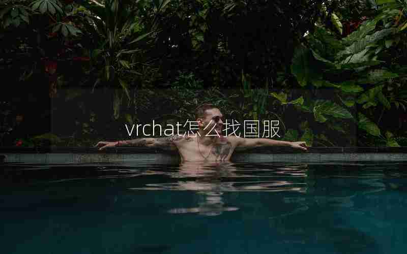 vrchat怎么找国服