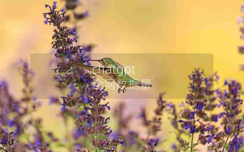 chatgpt 全网数据量