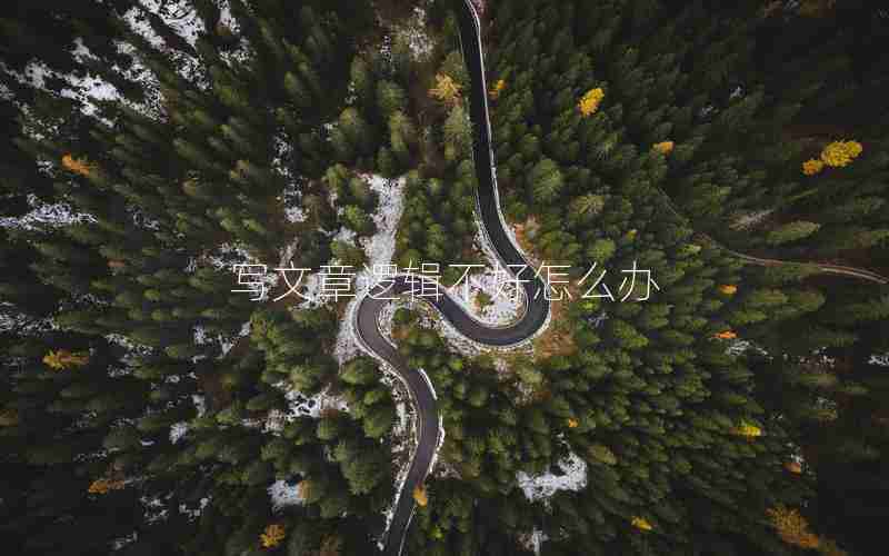 写文章逻辑不好怎么办