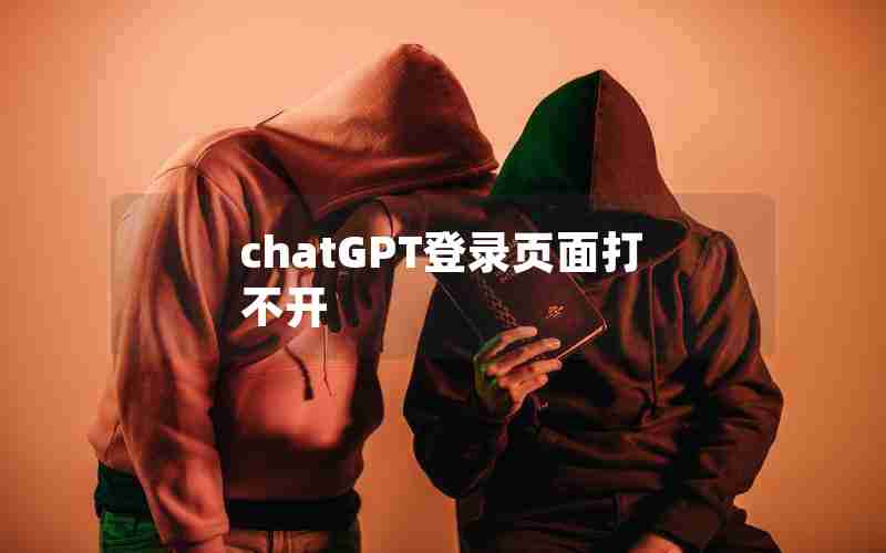chatGPT登录页面打不开 chatGPT登录页面打不开