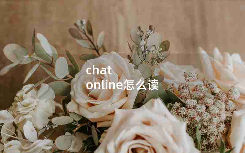 chat online怎么读 chat online怎么读