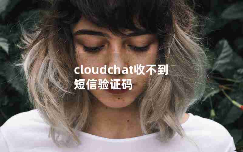 cloudchat收不到短信验证码