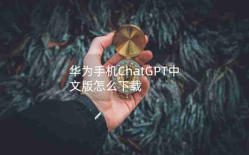 华为手机ChatGPT中文版怎么下载 华为手机ChatGPT中文版怎么下载
