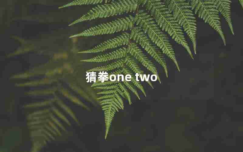 猜拳one two