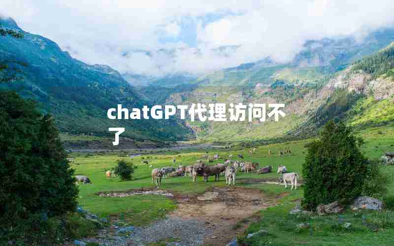 chatGPT代理访问不了 chatGPT代理访问不了