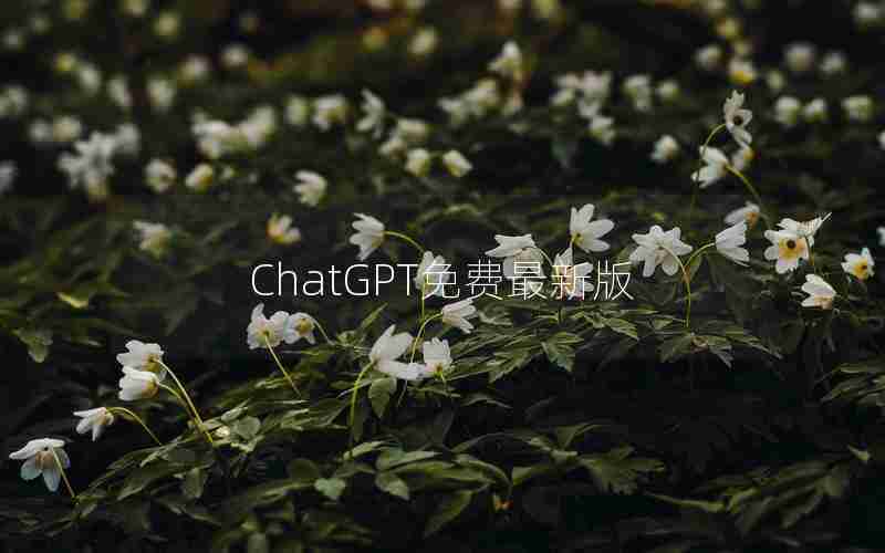ChatGPT免费最新版 ChatGPT免费最新版