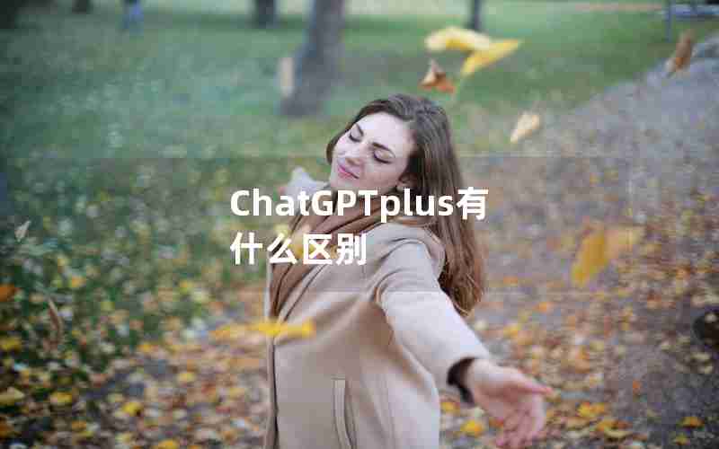 ChatGPTplus有什么区别 ChatGPTplus有什么区别