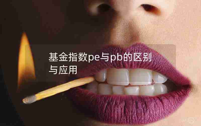 基金指数pe与pb的区别与应用 基金指数pe与pb的区别与应用