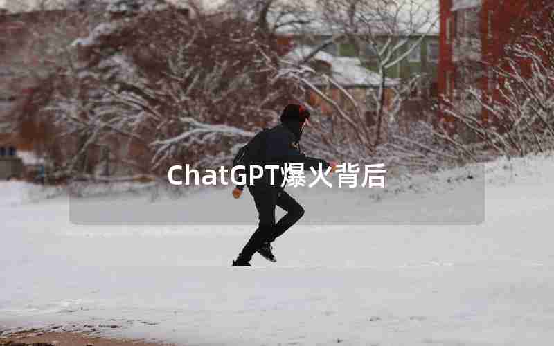 ChatGPT爆火背后