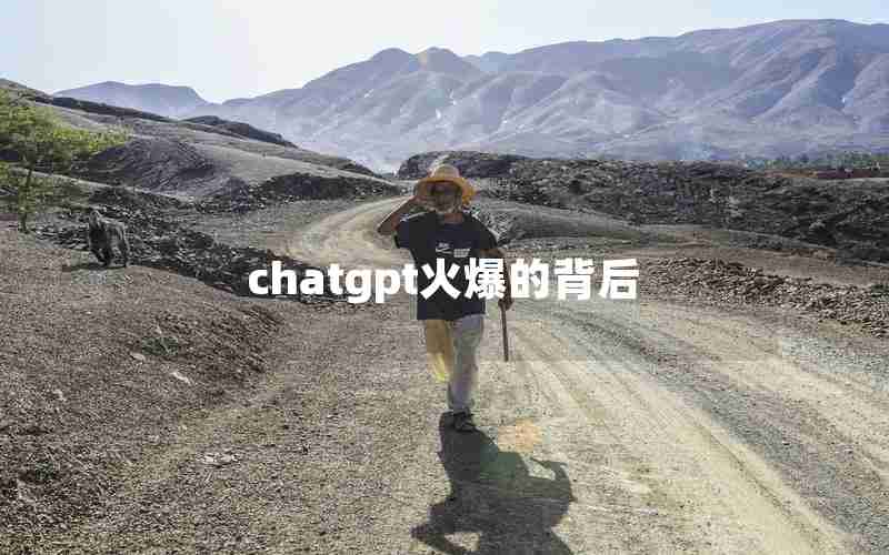 chatgpt火爆的背后