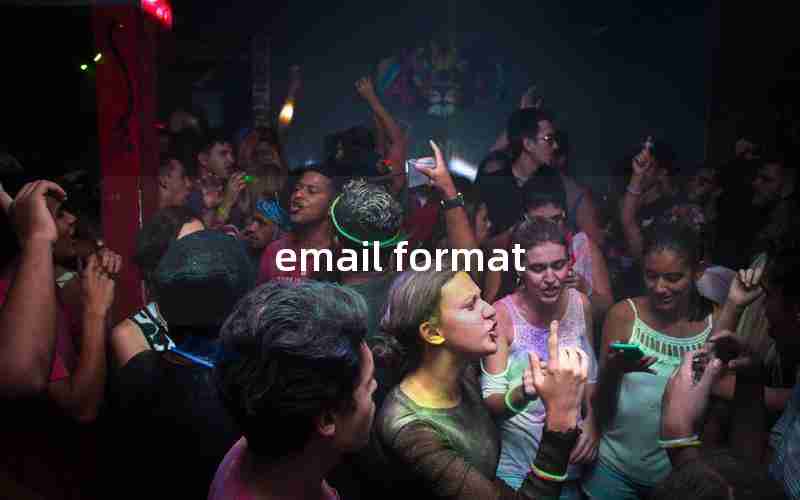 email format