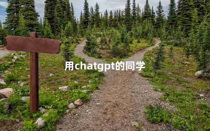 用chatgpt的同学 用chatgpt的同学