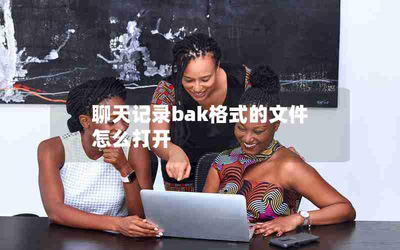 聊天记录bak格式的文件怎么打开 聊天记录bak格式的文件怎么打开