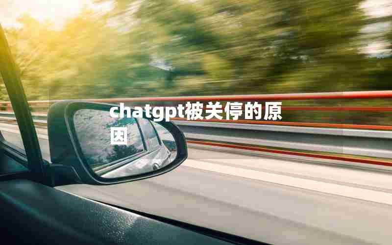 chatgpt被关停的原因