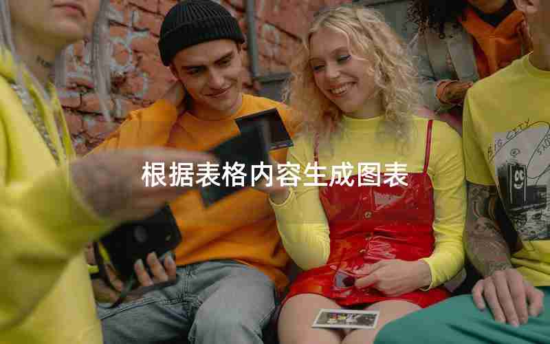 根据表格内容生成图表