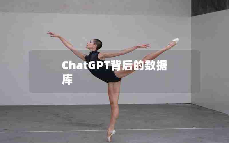 ChatGPT背后的数据库 ChatGPT背后的数据库
