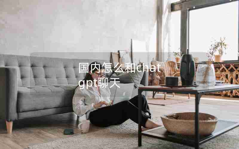 国内怎么和chat gpt聊天
