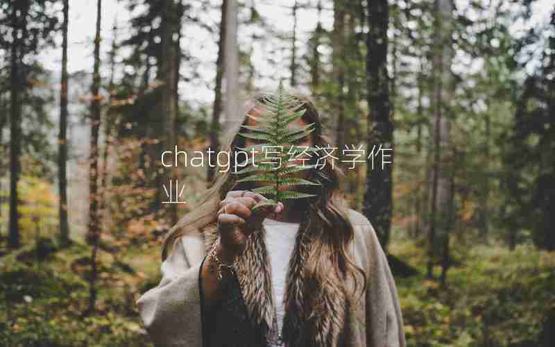 chatgpt写经济学作业